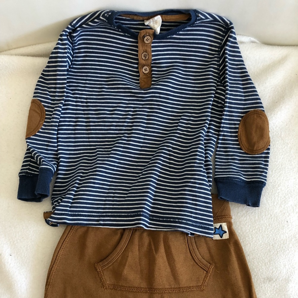 H&M Boy’s set shirt & pants). 12-18 months